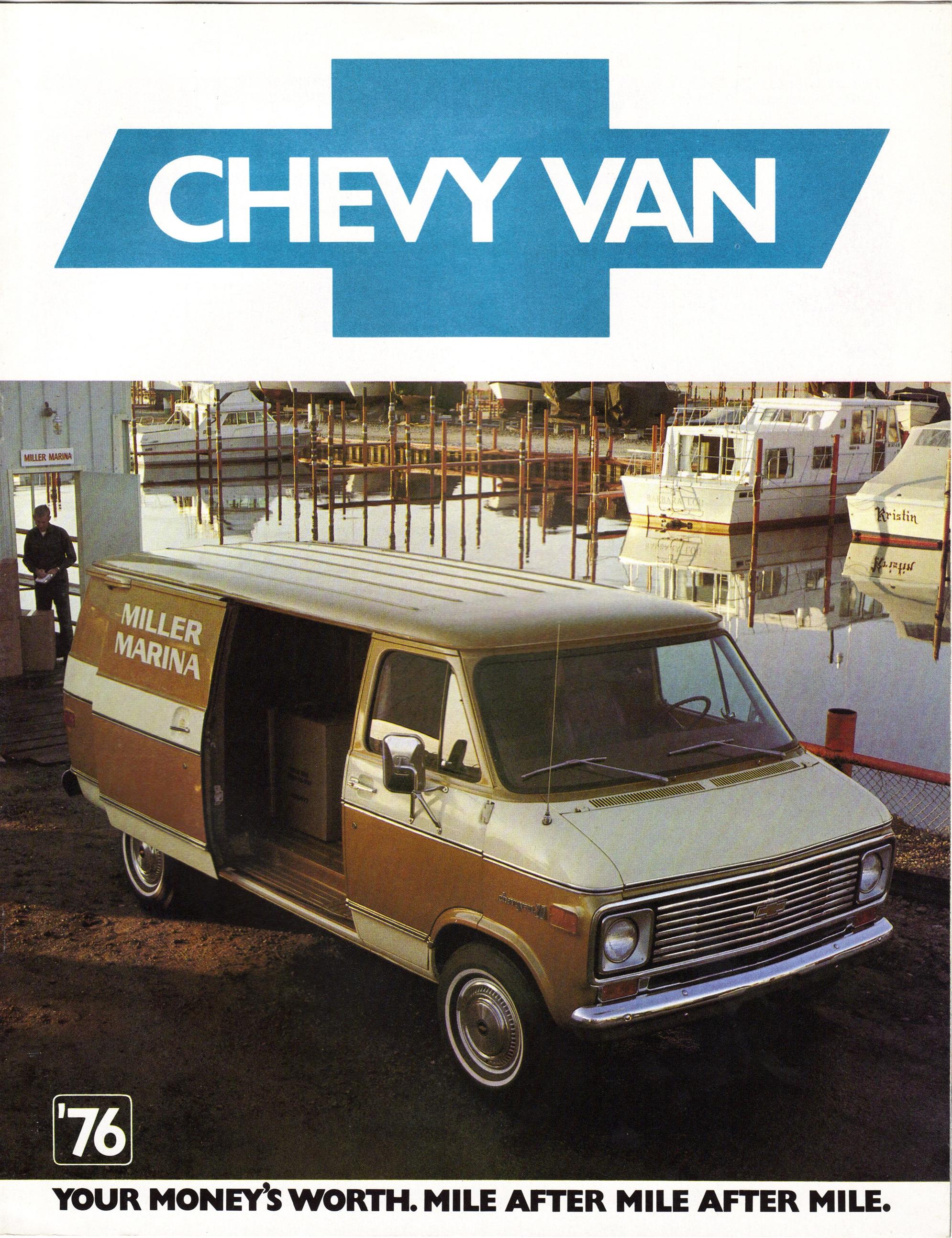 1976 Chevrolet Van Brochure